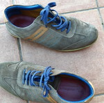 Lumberjack men's castor shoes used, size 44, gray and blue