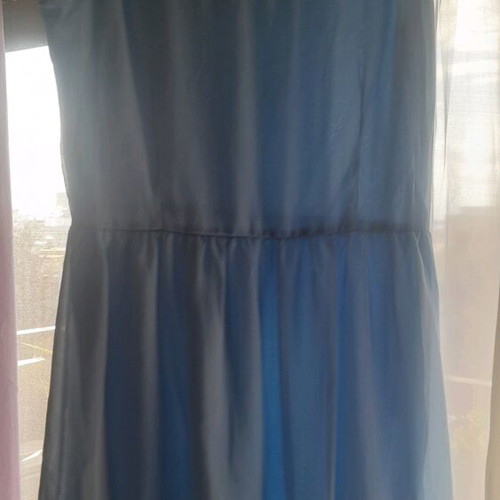 Summer dress new, baby blue, size M-L with lace back detail