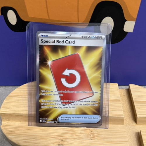 Red Special card Pokémon new