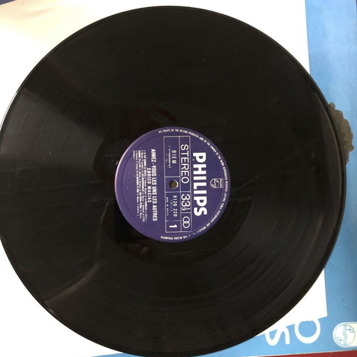 Enrico Macias Aimez-vous vinyl like new Greek pressing 1977