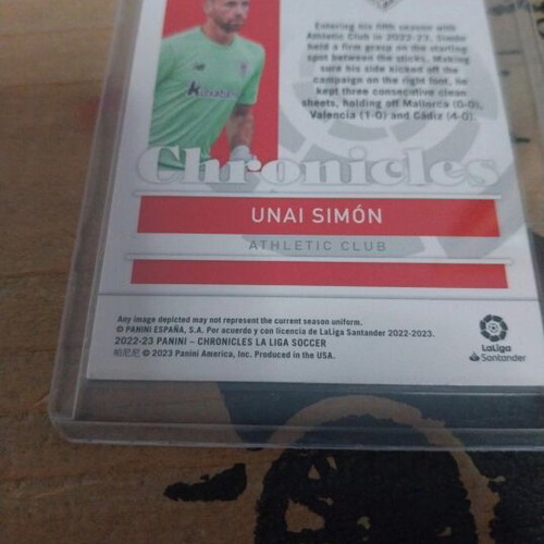 Unai Simon Panini Chronicles card like new