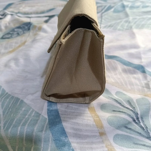 Small beige toiletry bag like new