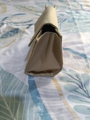 Small beige toiletry bag like new