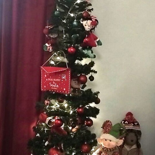 Slim Christmas tree new, height 190 cm