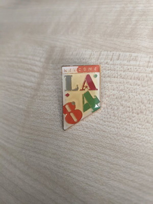 Pin Olympic L. A. 1984 used
