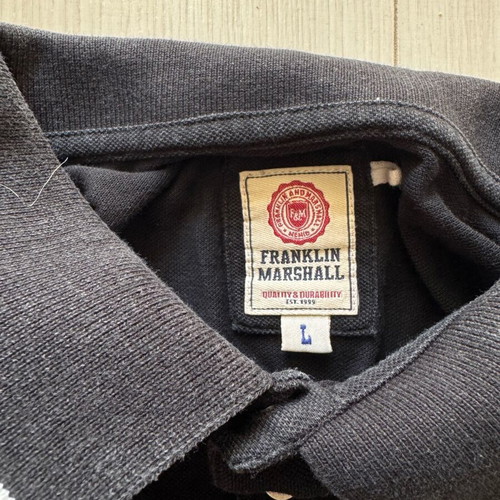 Franklin & Marshall t-shirt used, size L, black