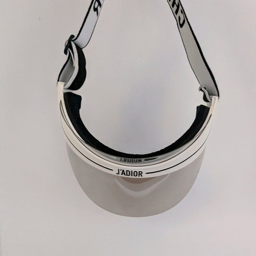 Christian Dior Transparent DiorClub1 Sun Visor in good condition