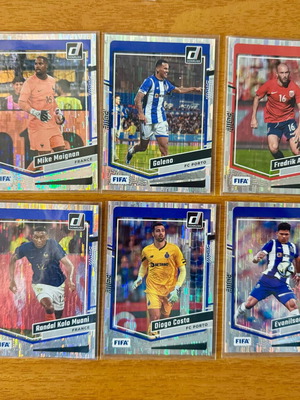 2023-24 Panini Soccer Donruss 6 карти фойл като нови