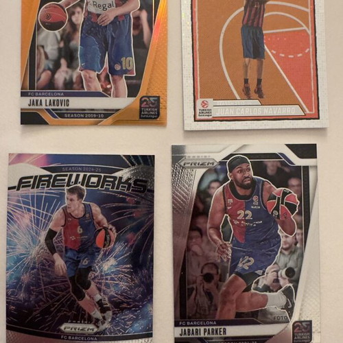 Barca Loot Panini 2024/25 and Panini Prizm 2024/25 cards like new