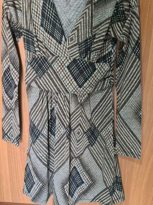 Lynne wool dress like new, brown, size S