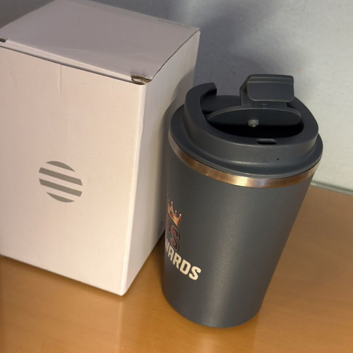 Stainless Steel Tumbler 350ml new, dark gray matte finish