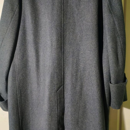 Swiss military coat with wool cap like new