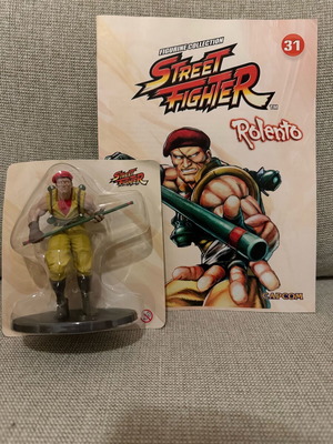 Street Fighter DeAgostini collectible figure new, scale 1:18