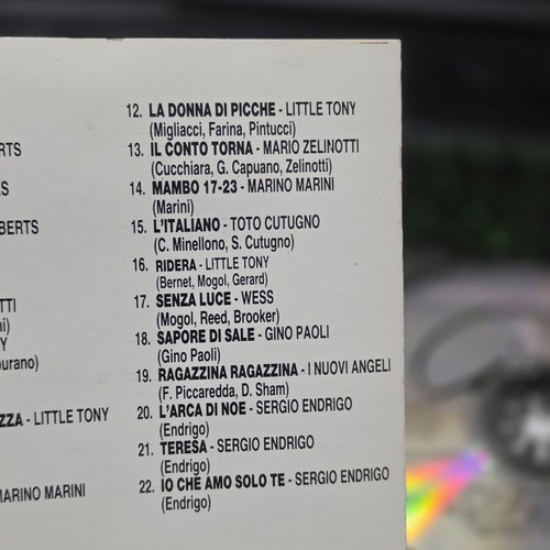 Ciao CD used, unforgettable Italian pop hits 1992