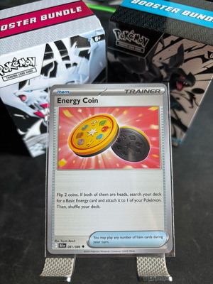 Energy Coin (BLK 081) Black Bolt new in sleeve