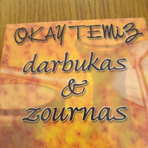 Darbukas & Zournas by Okay Temiz CD like new, jazz