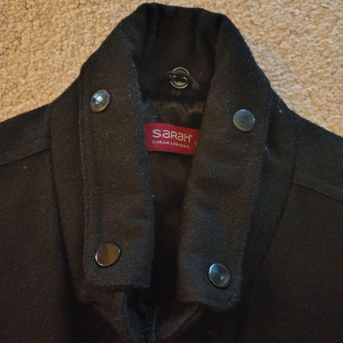 Sarah Lawrence jacket used, black, size S