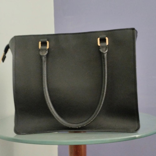 Juicy Couture handbag like new, black with blue accessory