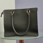 Juicy Couture handbag like new, black with blue accessory