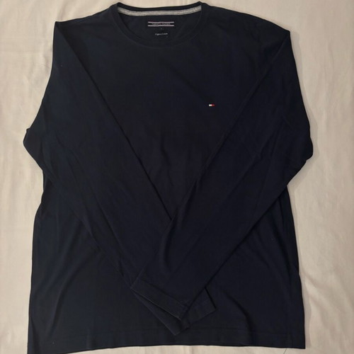 Tommy Hilfiger blue long sleeve shirt new, size L