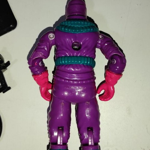 G.I.JOE Toxo-Viper (v1) 1988 figure used with equipment