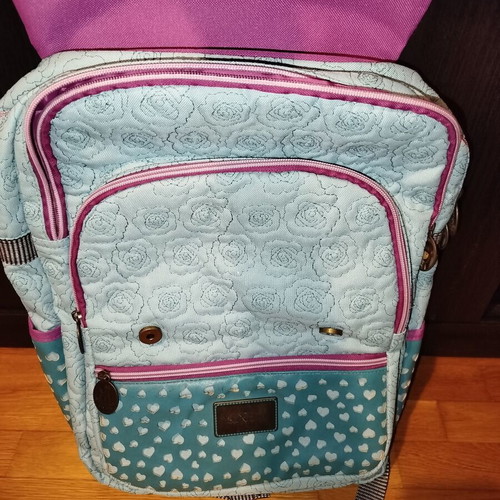Santoro London Gorjuss Rosebud school backpack and pencil case