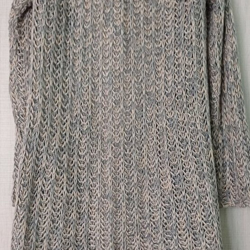 BSB Long Knitted Cardigan like new, grey-gold