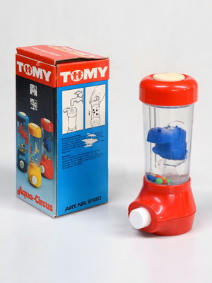 Tomy Aqua-Circus water toy used with hippopotamus and original box
