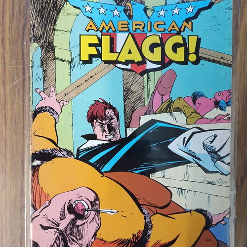American Flagg comics used, issue 37