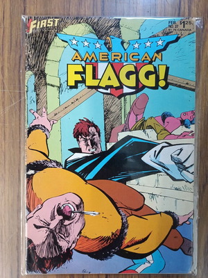 Comics American Flagg μεταχειρισμένο, τεύχος 37