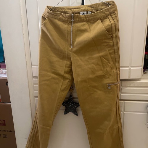 Adidas pants like new, size 38, yellow