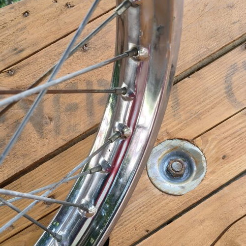 Εμπρός τροχός Futaba Japan 1.40x17 για Yamaha Town Mate T50/T80 (01/88)