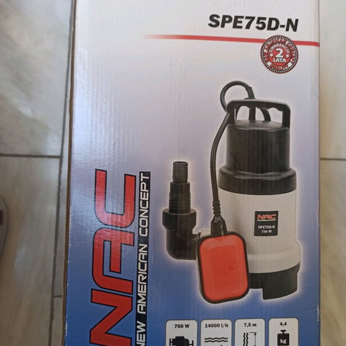 Nac SPE75D-N Dirty Water Pump new 750W