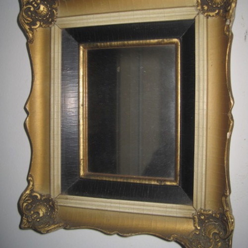 Bijouterie mirror in heavy frame 137x80 cm in very good condition
