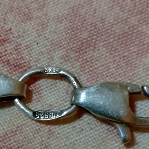 Byzantine Silver Cross with Chain new, 18.66g