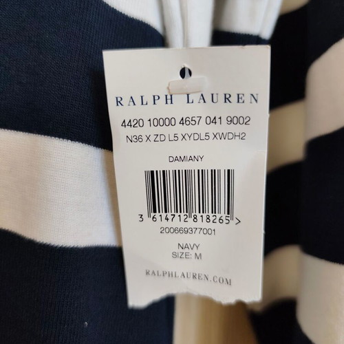 Lauren Ralph Lauren Damiany striped dress new with tags, size M