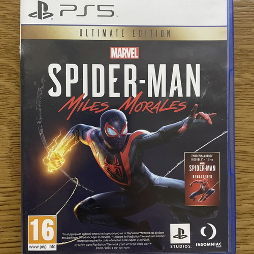 Spider-Man Miles Morales Ultimate Edition PS5 game