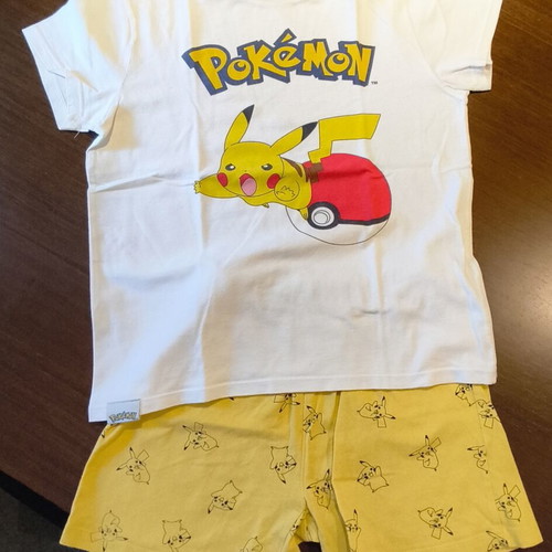 Zara Pokémon sleepwear set like new, 8-9y 130cm