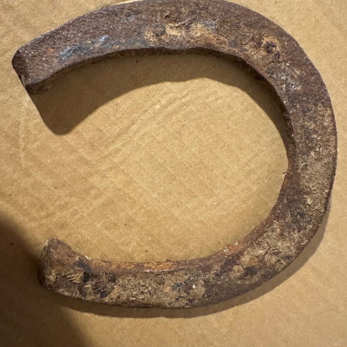 Horse horseshoe used, lucky charm