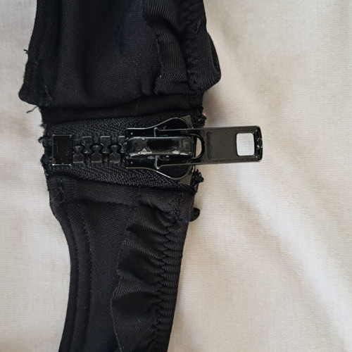 H&M Black Swimsuit XS 34 used with light chest padding