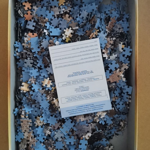 Neuschwanstein Castle Clementoni puzzle used, 1500 pieces