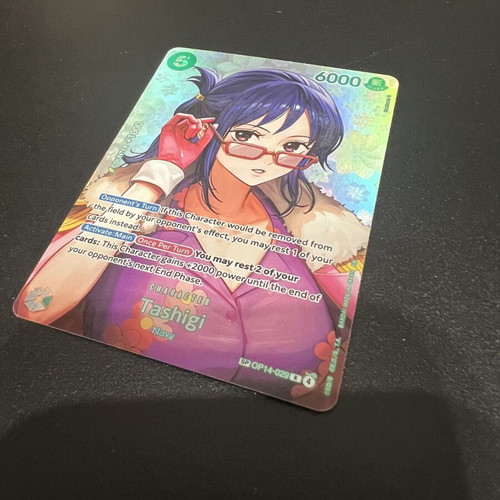 Tashigi SP Op14-029 One Piece TCG card like new