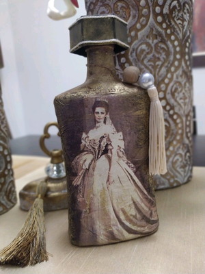 Vintage decorative bottle new