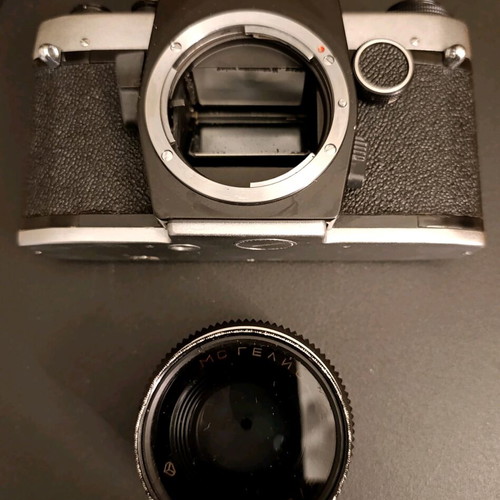 Kiev 19 camera used with leather case