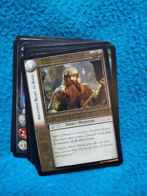 Κάρτες Lord of the Rings TCG σαν καινούργιες, πακέτο 11 τεμαχίων