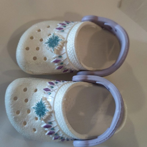 Crocs Frozen C4 used with Mayoral sandals gift size 19