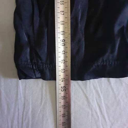 Lynne White satin women's pants used, black, size 38