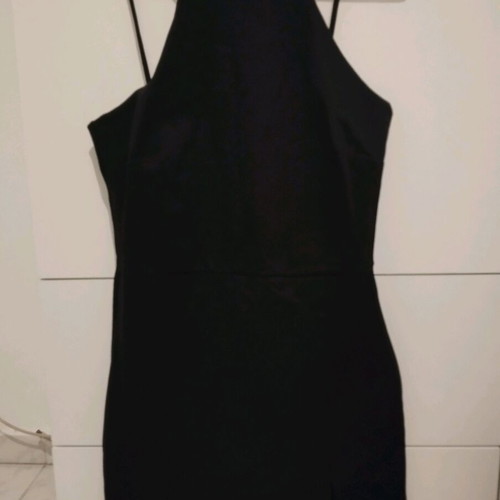 Black short dress Stradivarius new, size M