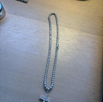 Tennis chain with cross 60 cm new from MMI Jewellers