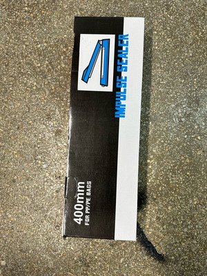 Θερμοσυγκολητική συσκευή 400 mm σαν καινούργιο για πλαστικές συσκευασίες